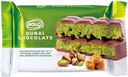 Dubajska czekolada baton z ciastem kadayif i pistacjami 65g